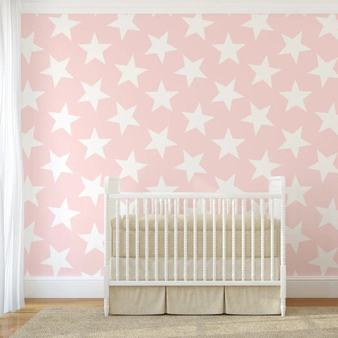 Star Wallpaper - pink